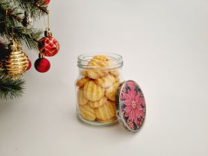 Serinakaker i julekrukke