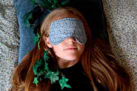 Sovemasker blå